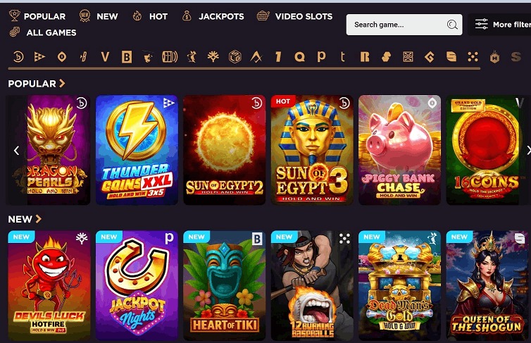 Jackpot Jill casino online pokies diverse collection